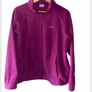 Columbia Full Zip Jacket Womens 1X Plus Size
